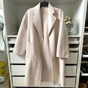 Shop The Curated Classic Coat Bone with Waist Belt